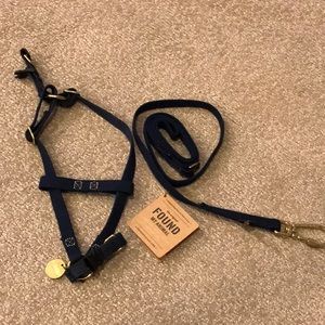 FOUND MY ANIMAL NWT LEAD WITH GENTLY USED HARNESS